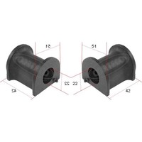 2X Corteco Lagerung Stabilisator Vorne Links Rechts FüR VW Transporter V Kasten