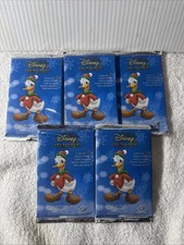 Carte da collezione Holiday Disney Treasures 2004 Upper Deck (5 confezioni con 5 carte PP)