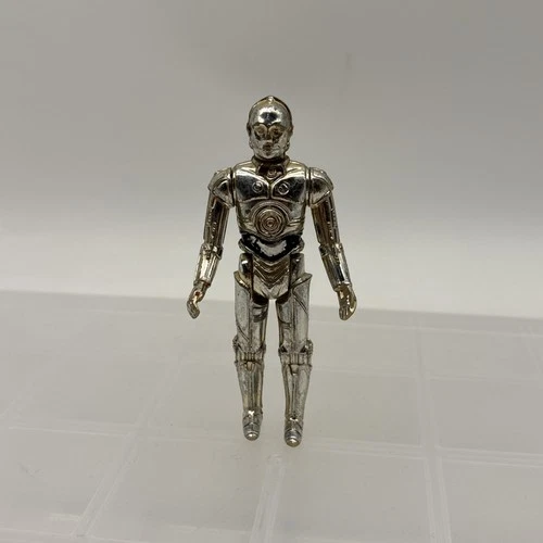 Vintage Star Wars 1977 Kenner C-3PO Figure Toy!  Loose Joints!