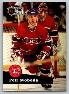 1991-92 Pro Set #123 Petr Svoboda