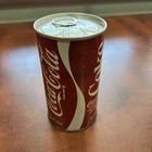 Vintage Coca-Cola Coke 12oz Steel Pull Tab Soda Can  Red White- USA KY- Empty
