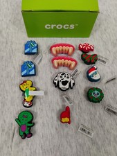 Lot of 12 Unisex Croc Jibbitz Charms/ Includes Light Up Charms Brand New