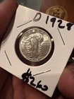 1928-D Standing Liberty Quarter ( Brilliant Uncirculated Mint State)