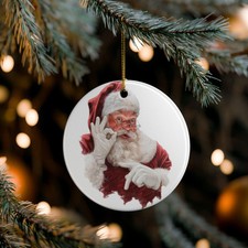 6-7 Meme Ornament Santa Says 6 7 Ceramic Christmas Keepsake Teen Xmas Gift