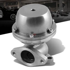 TURBO CHARGER BYPASS TURBOCHARGER MANIFOLD EXHAUST SILVER 38MM WASTEGATE+SPRING