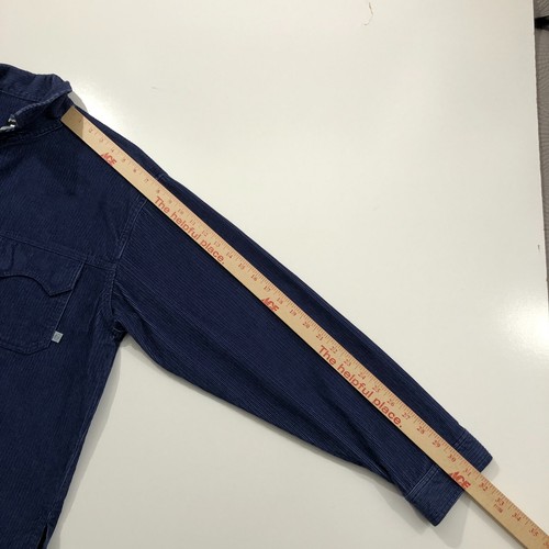 Patagonia Rhythm Cordjacke Over-Shirt Herren klein blau Bio Baumwolle RAR - Bild 12 von 20