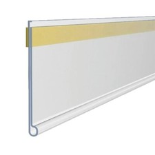 Clear Shelf Edge Ticket Strips, Self Adhesive. Various Sizes, GREAT PRICE!!!    