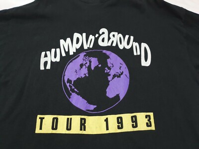 Rare Vintage 1993 Bobby Brown 'Humpin' Around World Tour' T-Shirt