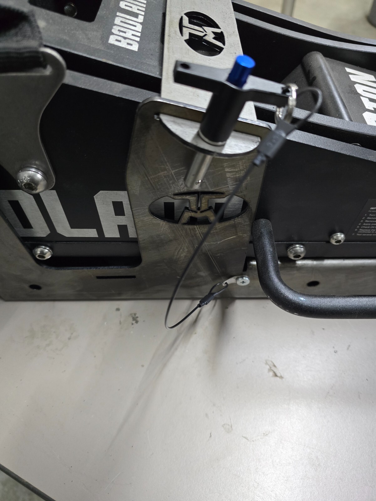 TT Motorsports Mount for 'Harbor Freight' 'Badland' Offroad Jack  T-Handle Pin