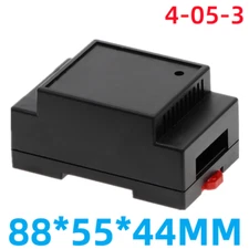 ABS Plastic Rail Housing 88x55x44mm PLC Project Case 4-05-3 DIY Electrical Box