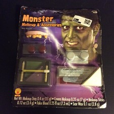 Monster Makeup and Accessories Halloween Costume Teeth Scar Wax Makeup