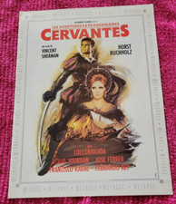 AFFICHE PLV CINEMA VIDEO CLUB 33 X 25   " CERVANTES  " 1968