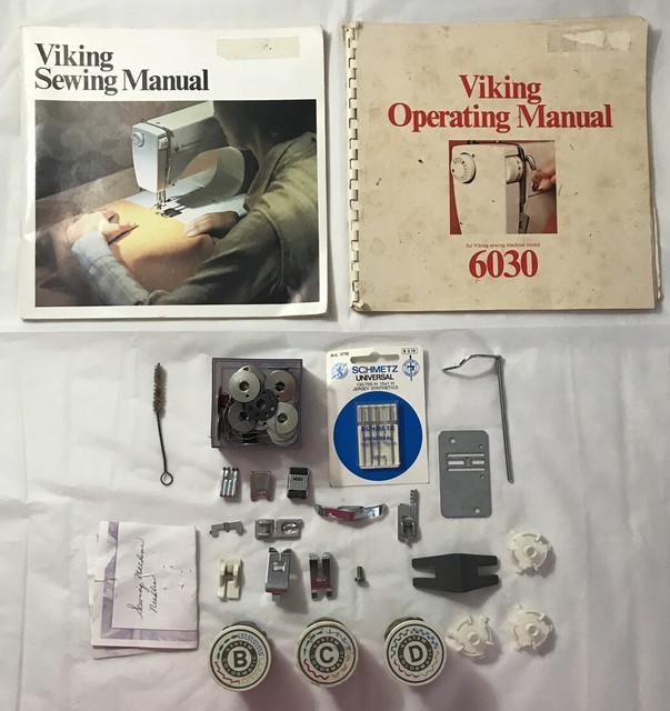 HUSQVARNA VIKING SEWING MACHINE PARTS B C D COLORMATIC EMBROIDERY