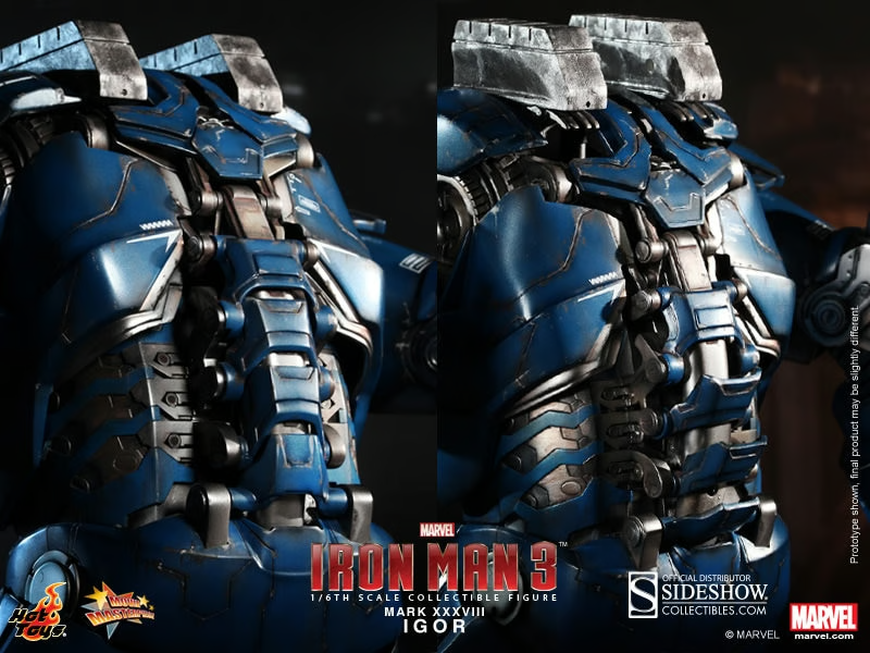 Iron Man Igor Mark XXXVIII Movie Masterpiece by Hot Toys | eBay