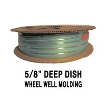 Cowles 37-1500 58 Dish Style Chrome Wheel Well Molding 100 Feet Cowles 37-1500 58 Dish Style Chrome Wheel Well Molding 100 Feet