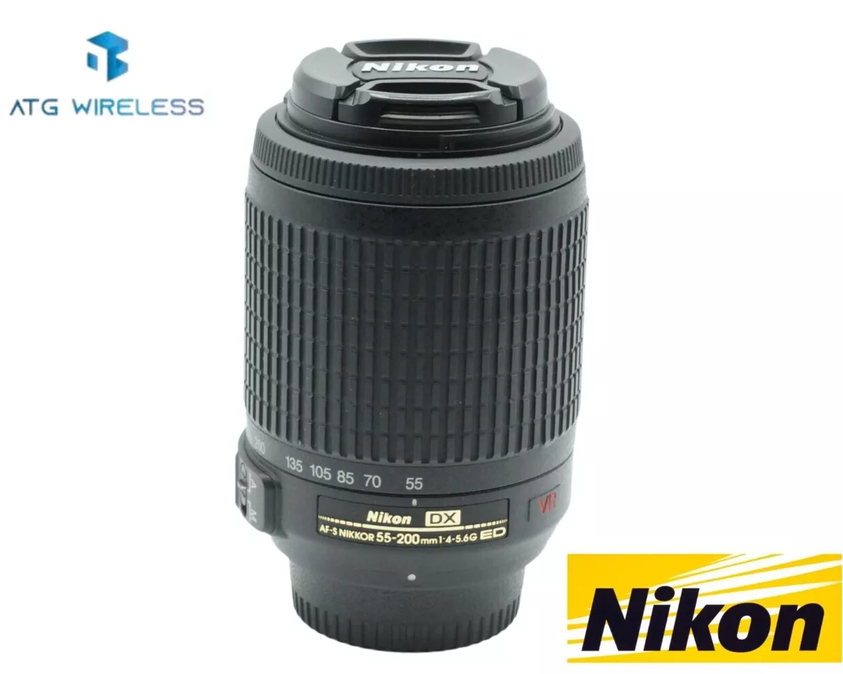 Nikon Nikkor AF-S 55-200mm f4-5.6 GII ED DX VR IF Lens [Tested