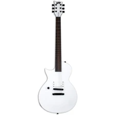 ESP LTD EC Arctic Metal LH Left-Handed Electric Guitar Snow White Satin B-STOCK