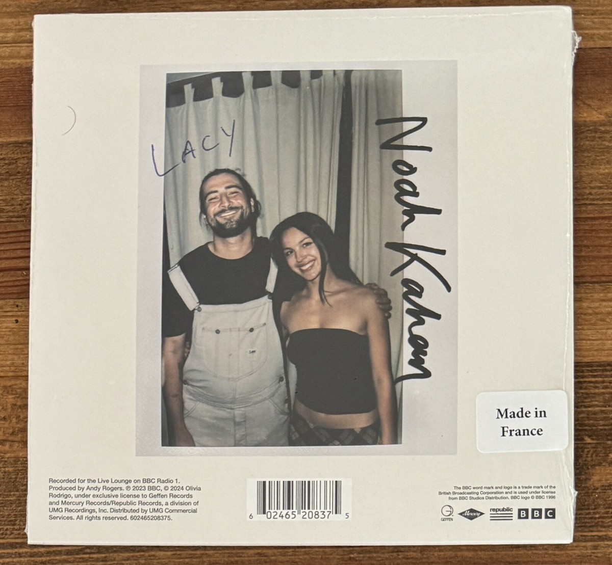 Noah Kahan Olivia Rodrigo Stick Season Lacy RSD Vinyl & SIGNED BAS
