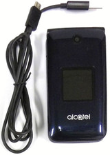 Alcatel Go Flip 4044N - Blue MetroPCS / Metro 4G VoLTE Smartphone - Bundled