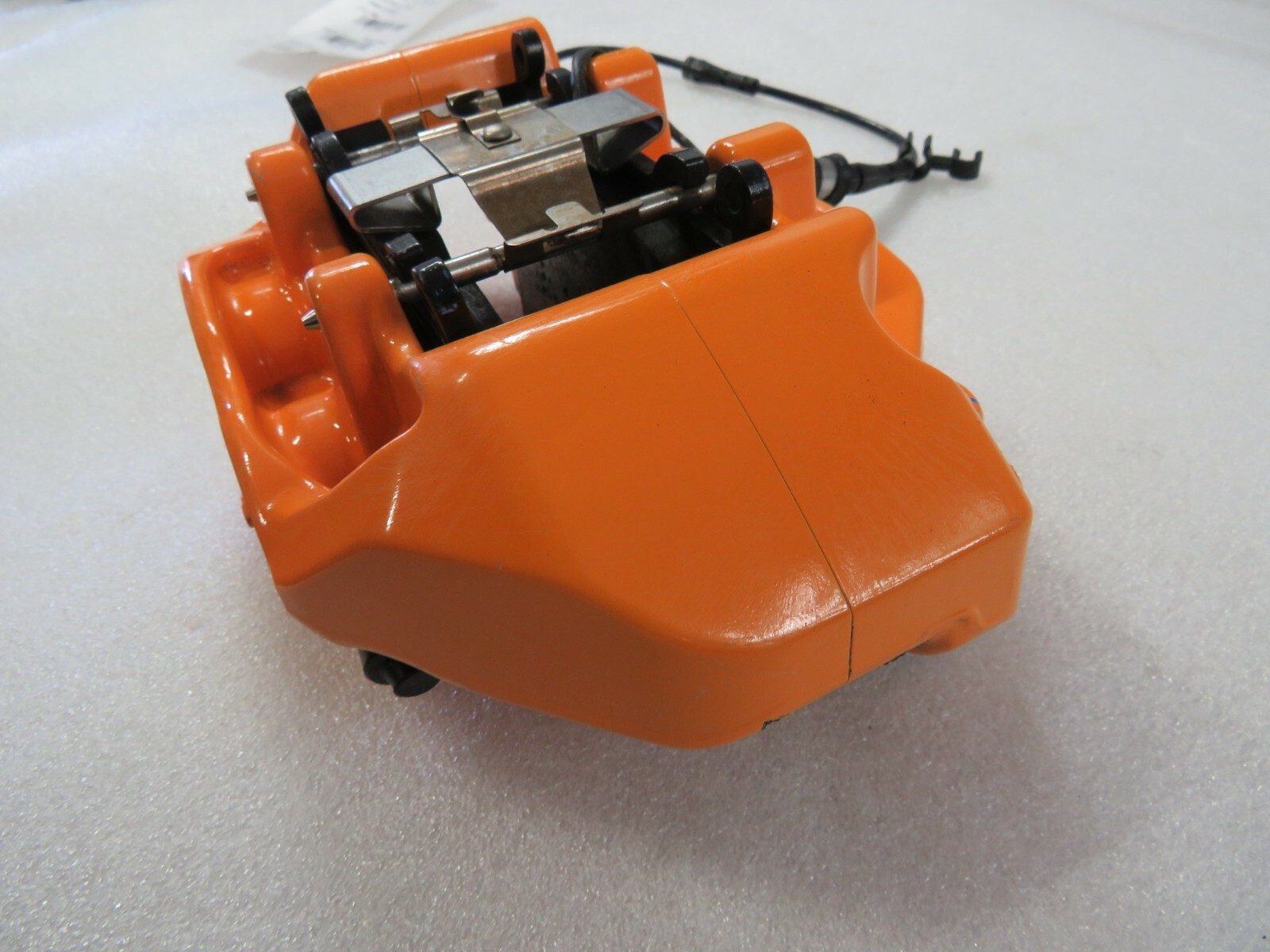 McLaren 600LT, LH, Left, Rear Brake Caliper, Orange, Used, Dmg, P/N 14CA064CP