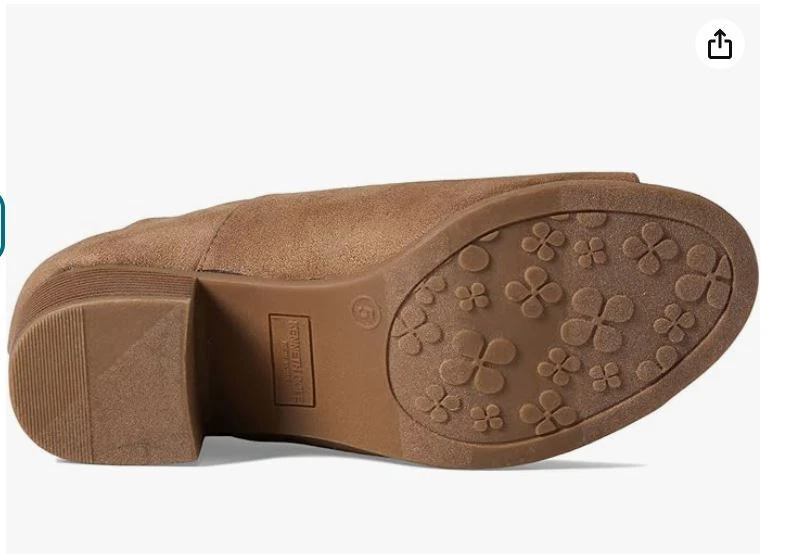 Botines Kenneth Cole New York Niñas Niños Logo Layla Tacón Taupe Nuevos en Caja $48 Foto 4 de 4