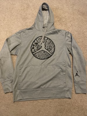 Vintage Jordan Hoodie Jumpman Hoodie Mens Gray Size L Air Jordan Hoodie |  eBay