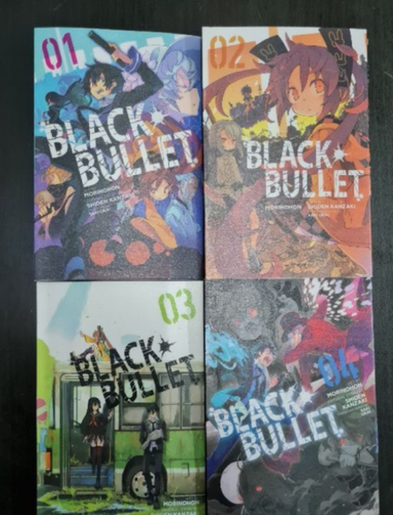 Black Bullet Manga Volume 1 And 2 (English) *Great Condition*