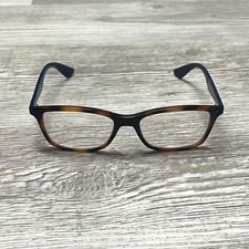Ray Ban RB 7047 5574 54-17-140 Tortoise/Navy Full Rim Eyeglasses Frames Used