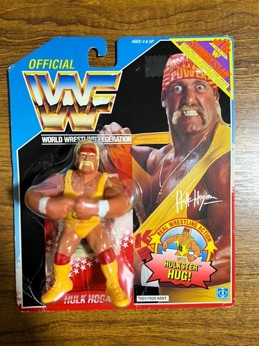 WWF HASBRO MOC SERIES 2 HULK HOGAN Bear Hug Summer...