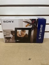 SONY DPFD72N/B 7" LCD DIGITAL PHOTO FRAME