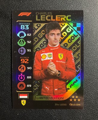 *PICK YOUR CARD* 2020 Topps Turbo Attax Formula 1 F1 Insert Foil Gold Limited