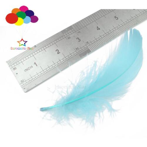 Diy 100 Pcs/Lot Colourful Goose feather 4-7cm 1-2 Inch Stage Props Dream Catcher - Picture 72 of 138