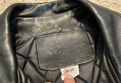 Branded Garments Leather Motorcycle Jacket - Men's tag=44 Branded Garments Leather Motorcycle Jacket - Men's tag=44