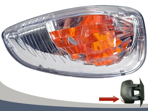 Clignotant Rétroviseur Droit Blanc/Ambre Taros Trade 246548 - Compatible Toyota