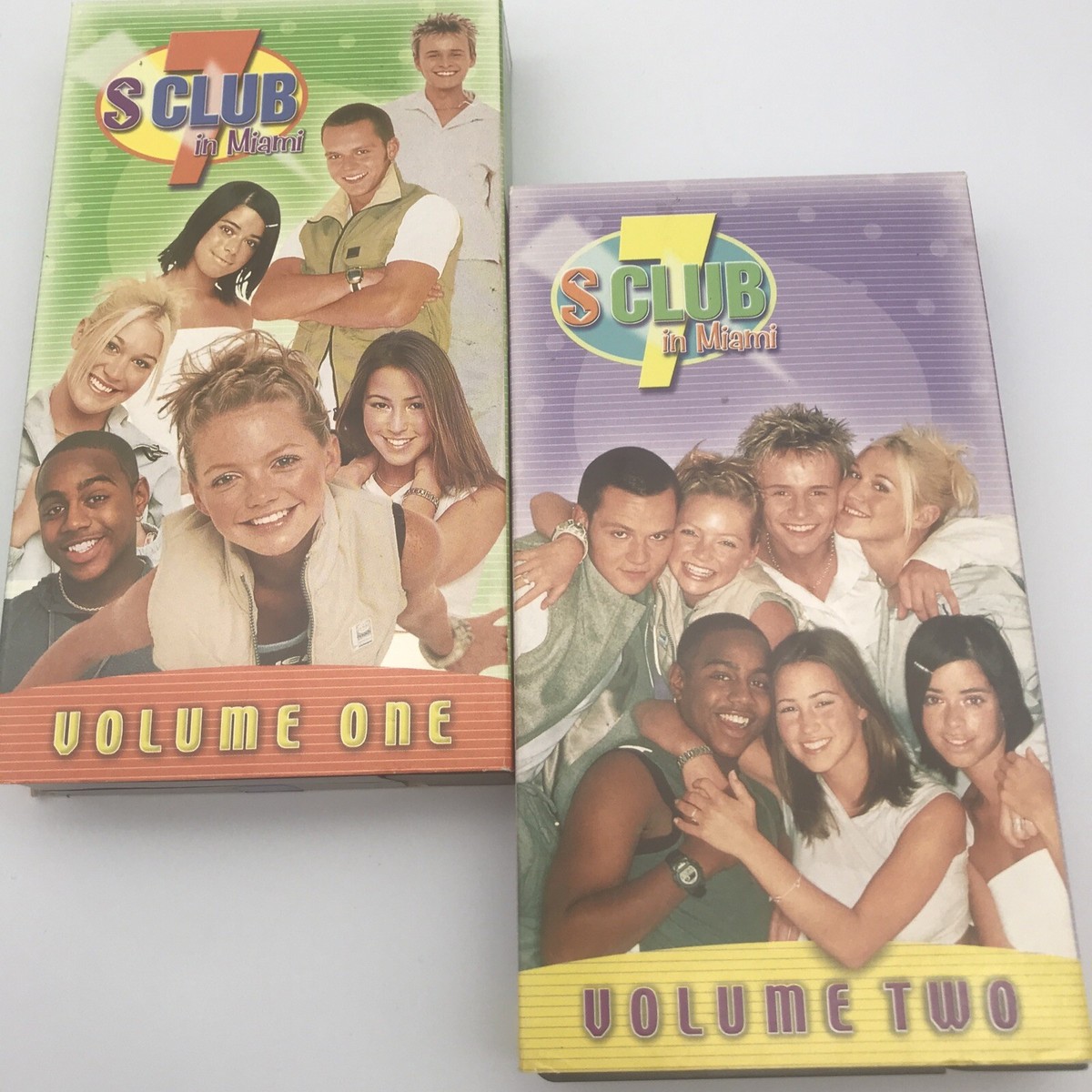 S Club 7 in Miami Vol. 1 & 2 VHS 2000 BBC 24543000198| eBay 