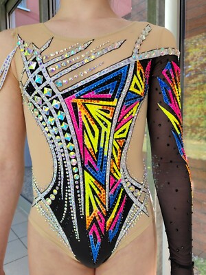 RG rhythmic gymnastics leotard RSG Gr. 146-154