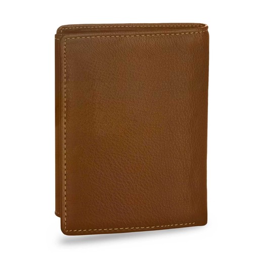Cartera Hombre Billetera Rfid Monedero Piel Mujer Tarjetero Tarjetas Cuero Para - Bild 12 von 33