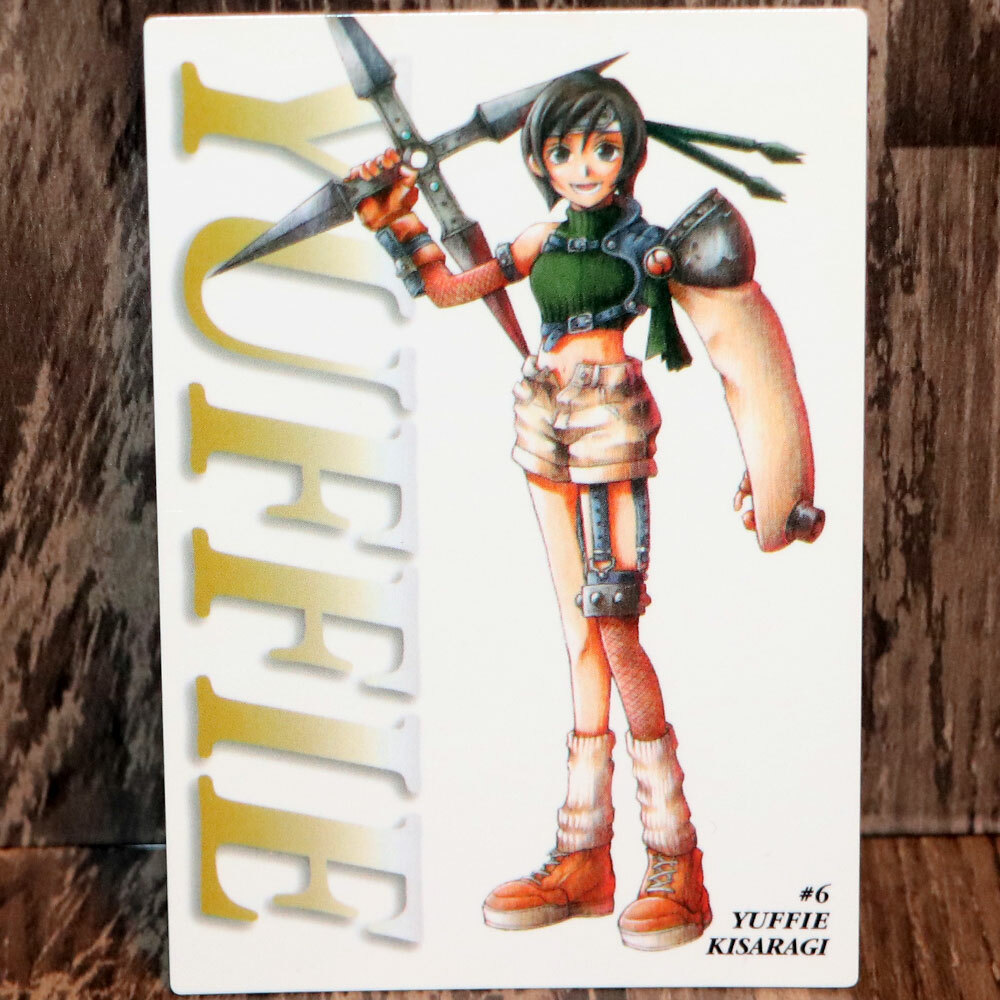 Final Fantasy Card Masters #6 Yuffie Kisaragi FFVI 7 1997 BANDAI