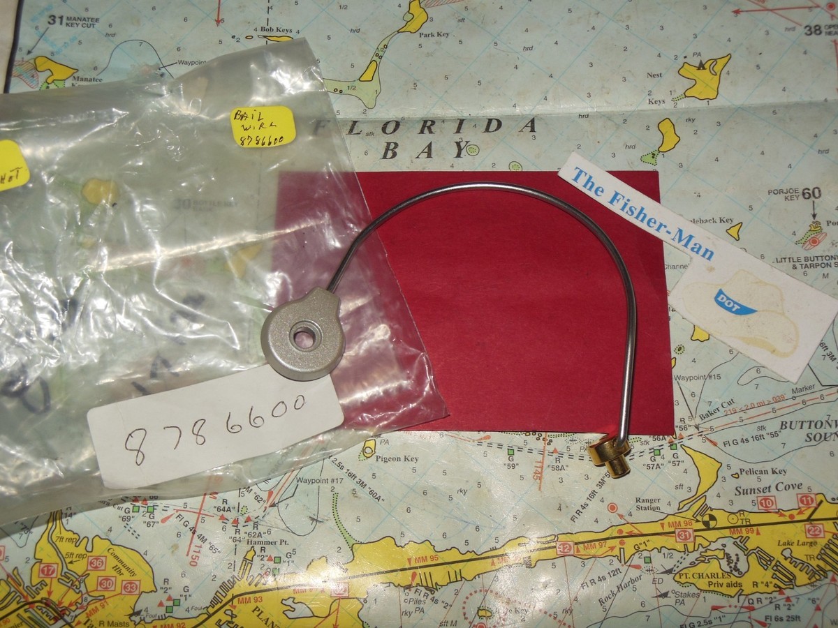 VINTAGE MITCHELL 870 LONG SHOT NEW BAIL WIRE MITCHELL PART