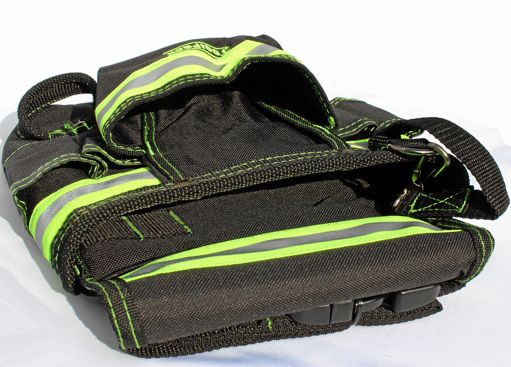 Quipuda Werkzeugtasche Für Gürtel – Echtleder, Mit Magnetischem Bereich, Hammerhalter, Robust, Leicht, Für Tischler, Gärtner, Handwerker