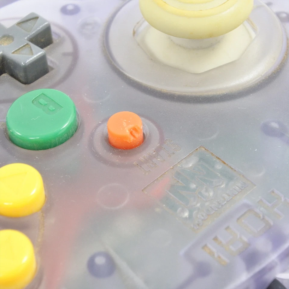 Nintendo 64 HORI PAD MINI 64 Mando Pad PÚRPURA TRANSPARENTE Ref/2621 Probado Japón Foto 4 de 4