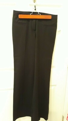 NWT Cynthia Steffe Neiman Marcus women's slacks black size 4 Wool