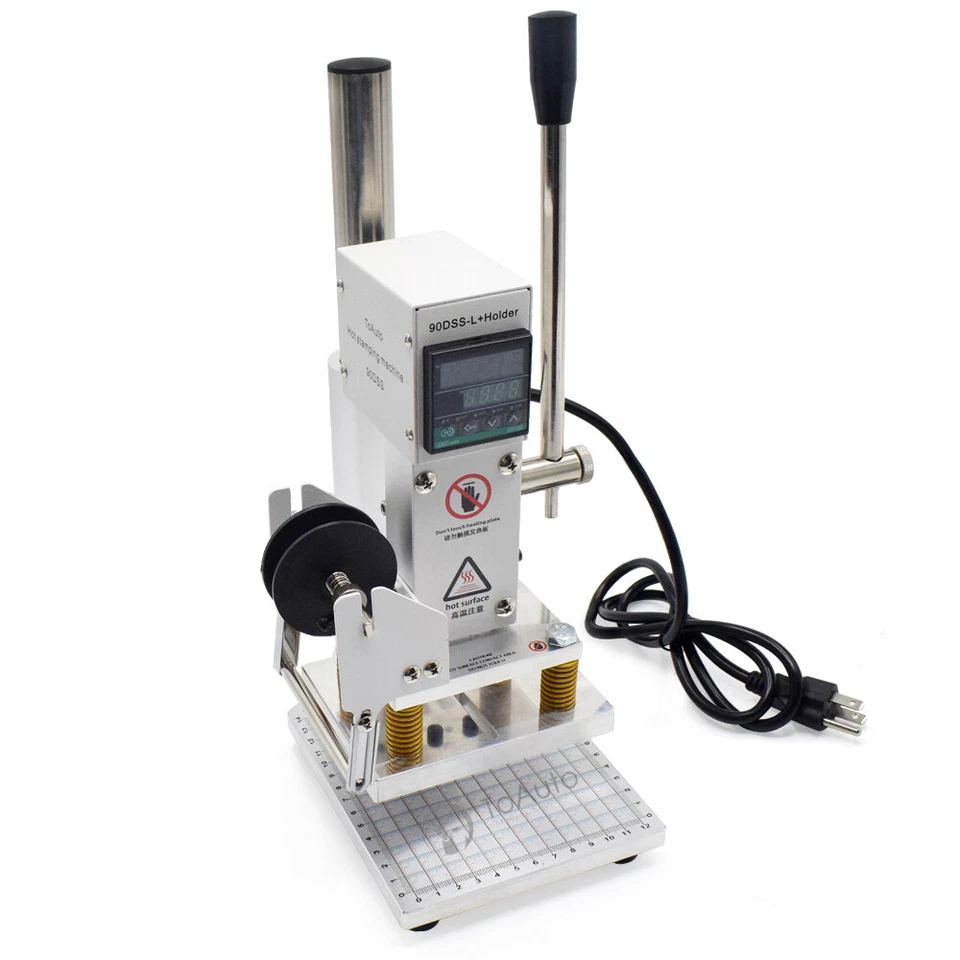 Hot Foil Stamping Machine Bronzing Embossing Printing Leather PU Card Paper - Image 2 of 4