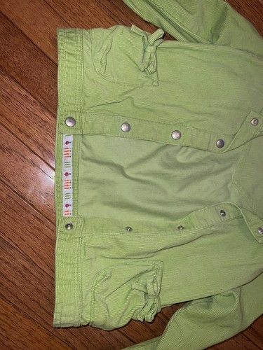 Vintage Gymboree Grown With Love Denim Vegetable Set Skirt Jeans Jacket Girls8/9 - Picture 10 of 10