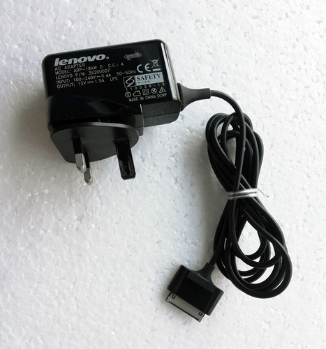18W12V Power Adapter Wall Charger for Lenovo IdeaPad K1 S1 Y1011 10.1 Tablet Pad