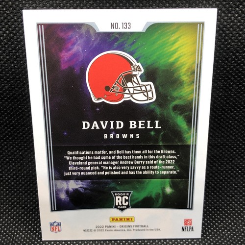 2022 Panini Origins #133 David Bell Rookie RC Browns - Picture 2 of 2