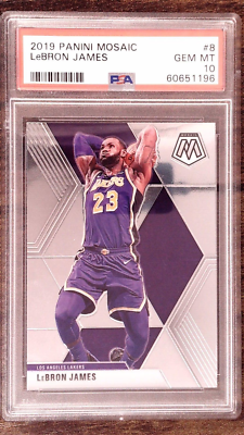 Psa 10 Pokemon Card LeBron James 2019 Panini Mosaic Basketball
