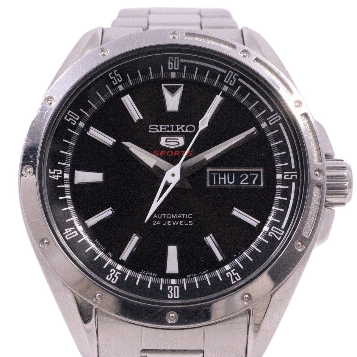自動巻き 腕時計 SEIKO 5 sports SARZ005 Amazon.co.jp: [セイコーウォッチ] 腕時計 メカニカル ファイブ