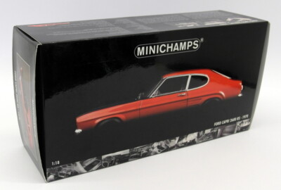 Minichamps 1/18 Scale - 180 089071 Ford Capri 2600 RS 1970 Red