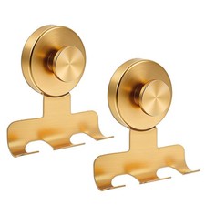 Suction Cup Razor Holder,Stainless Steel Wall Mount Hooks,Heavy-Duty to 15 lb...